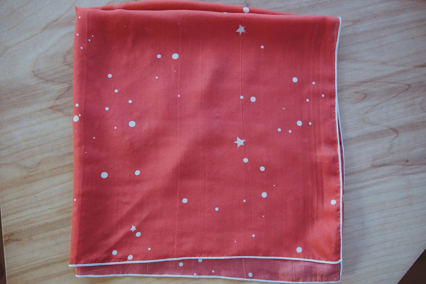 Red Stardust Scarf-1