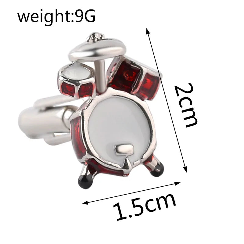 Vintage Drummer Cufflinks