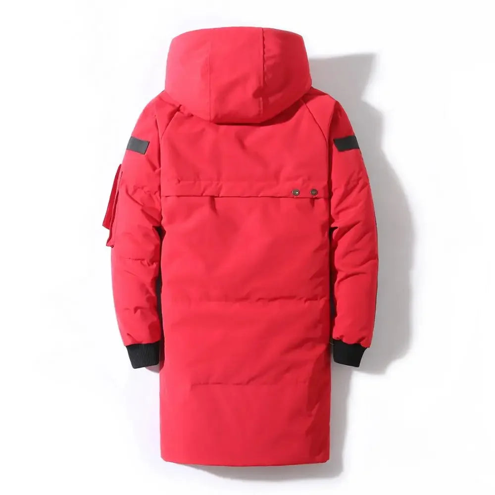 Men's Long Down Jacket Winter Coat