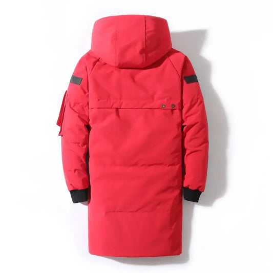 Men's Long Down Jacket Winter Coat