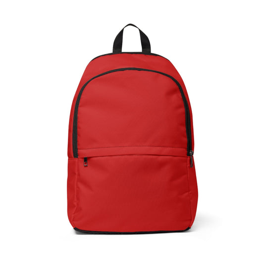 Fashion Backpack Waterproof Red-0