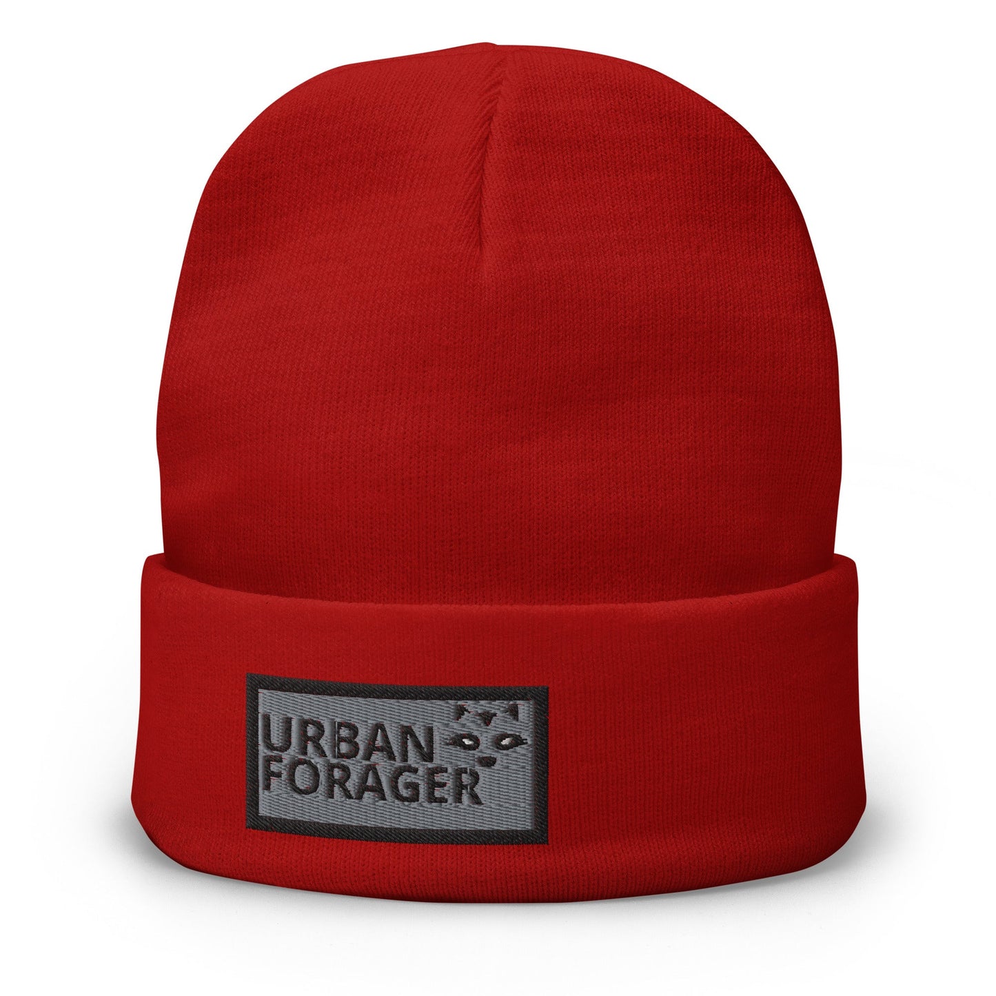 Headwear: "Urban Forager" Embroidered Beanie-1