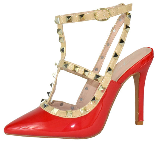 Studded High Heels