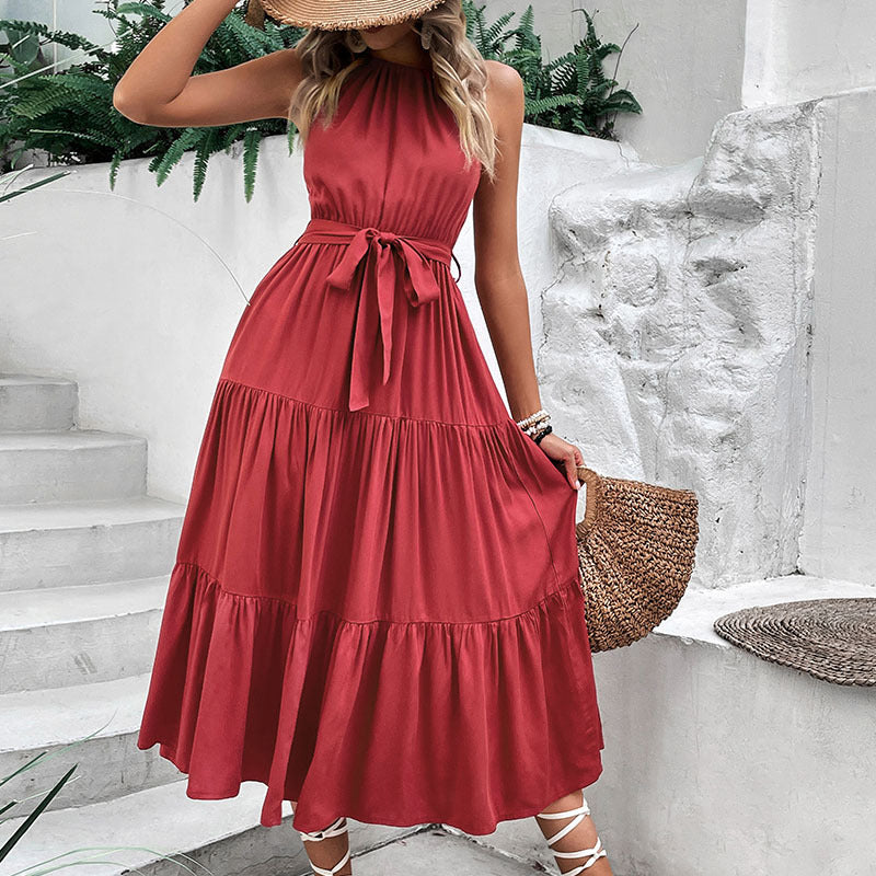 Trendy Tiered Maxi Dress