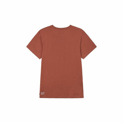 T-shirt Picture Basement Cork Dark Red Men-6