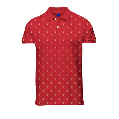 Men’s Red Short Sleeve Polo Shirt  Jack & Jones 