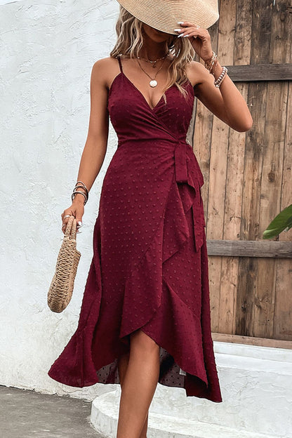 Burgundy Dress