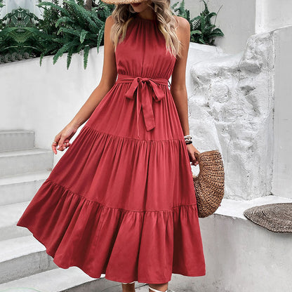 Trendy Tiered Maxi Dress