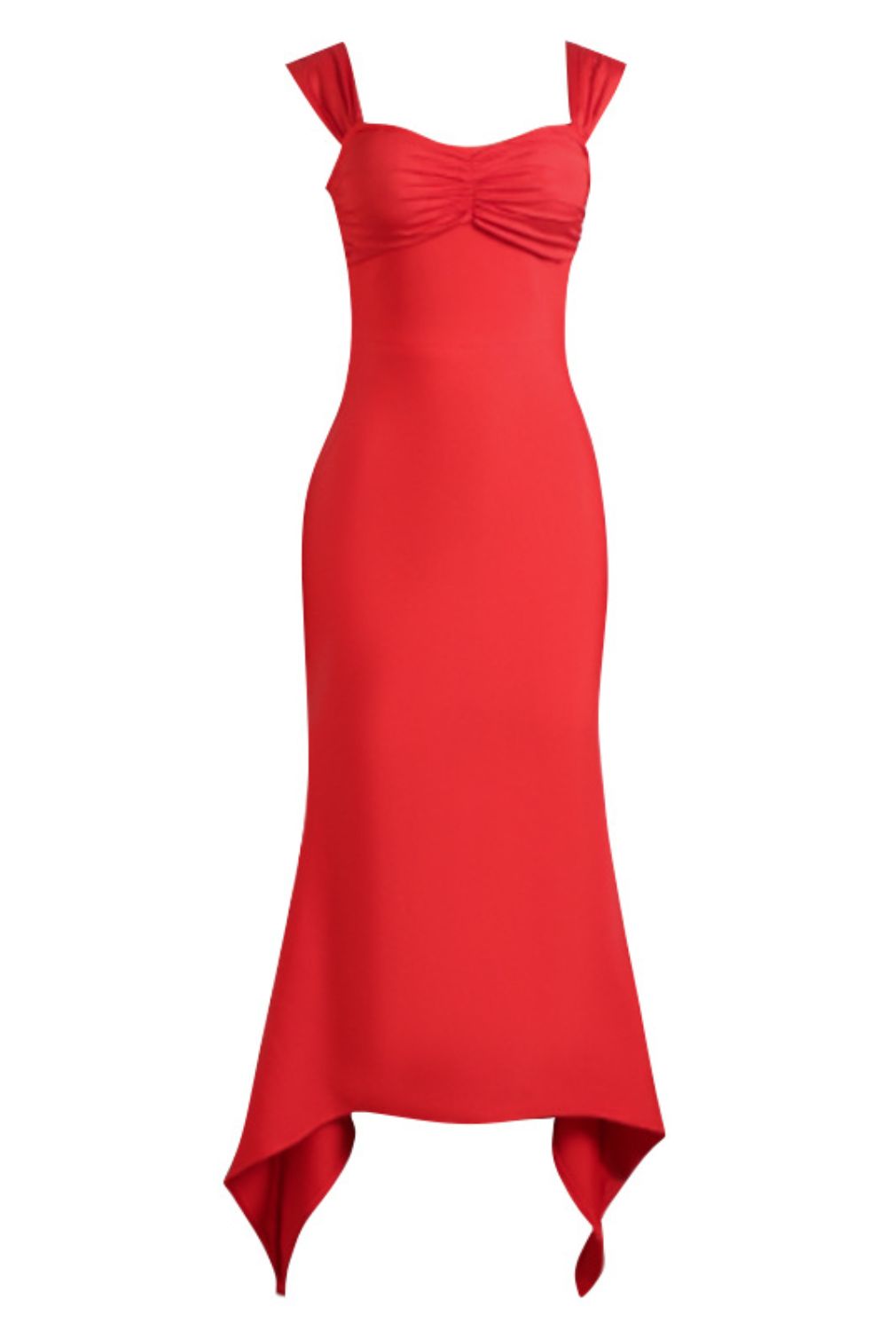 Ruched Neckline & Cocktail Styles Dress