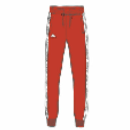 Long Sports Trousers Kappa 311MTW A01 Red Men-0