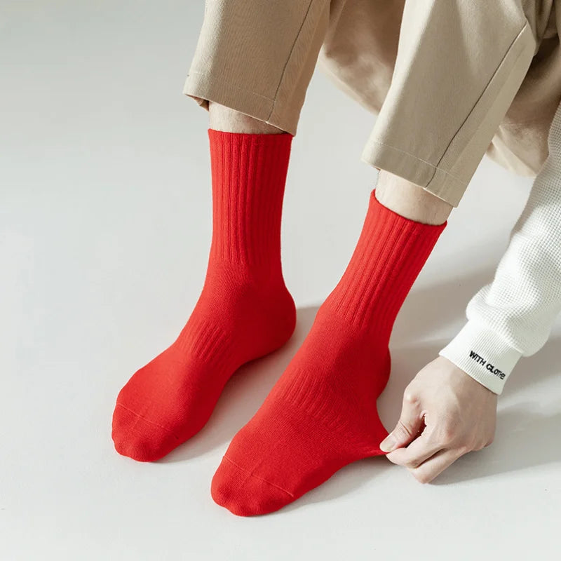 Men's Home Socks Red