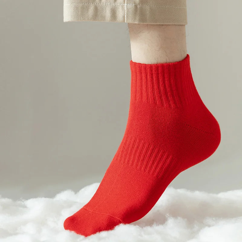 Men's Home Socks Red