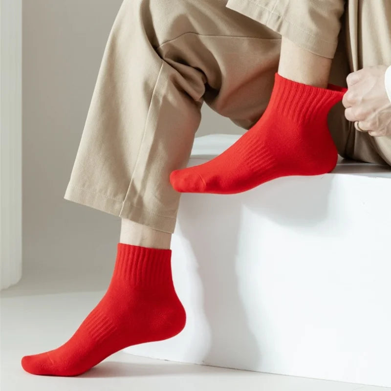 Men's Home Socks Red