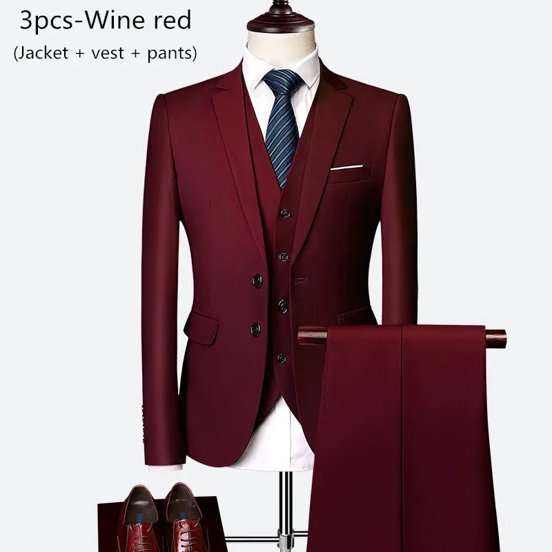 Men's 3 Piece Suits Wedding & Stylish Men Blazer