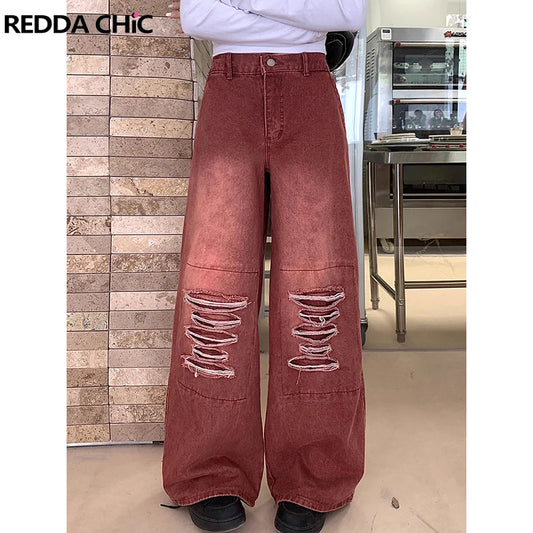 REDDA CHIC Vintage Baggy Jeans Men