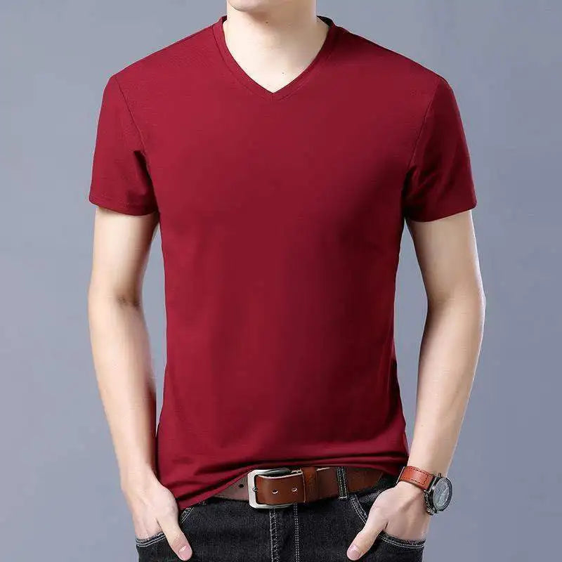 Red T-Shirt Short Sleeve 