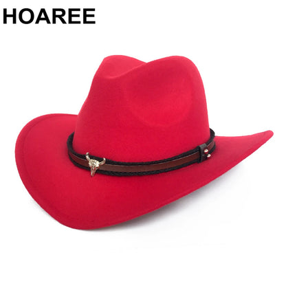 Red Western Cowboy Hat