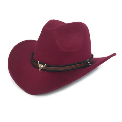 Red Western Cowboy Hat