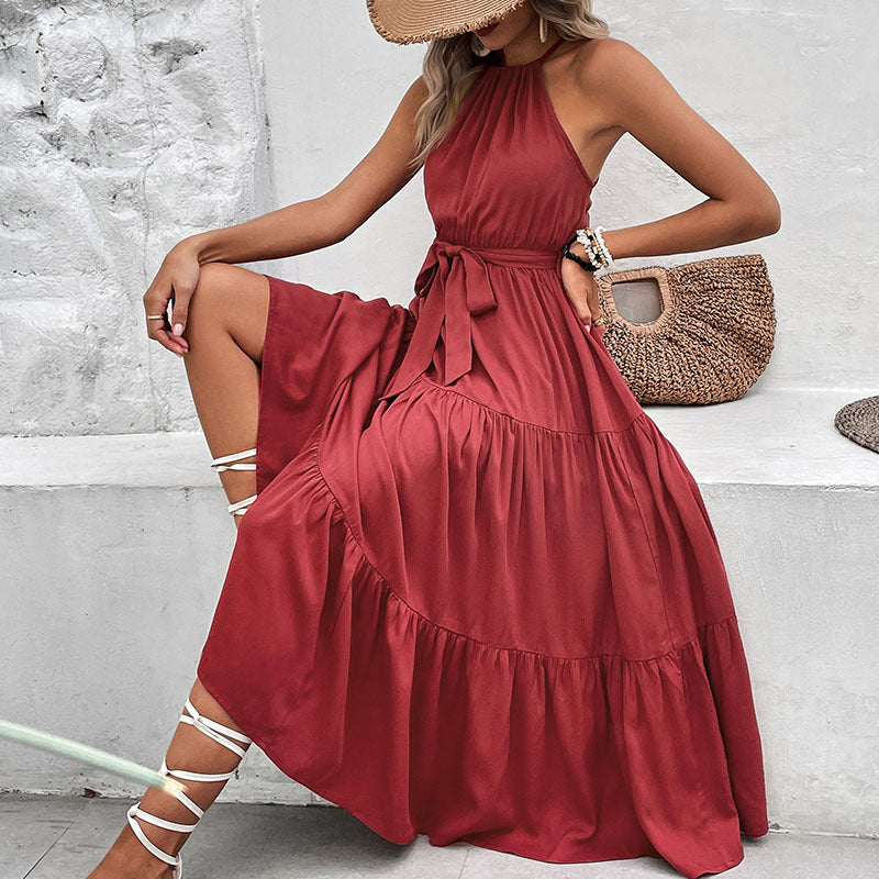 Trendy Tiered Maxi Dress