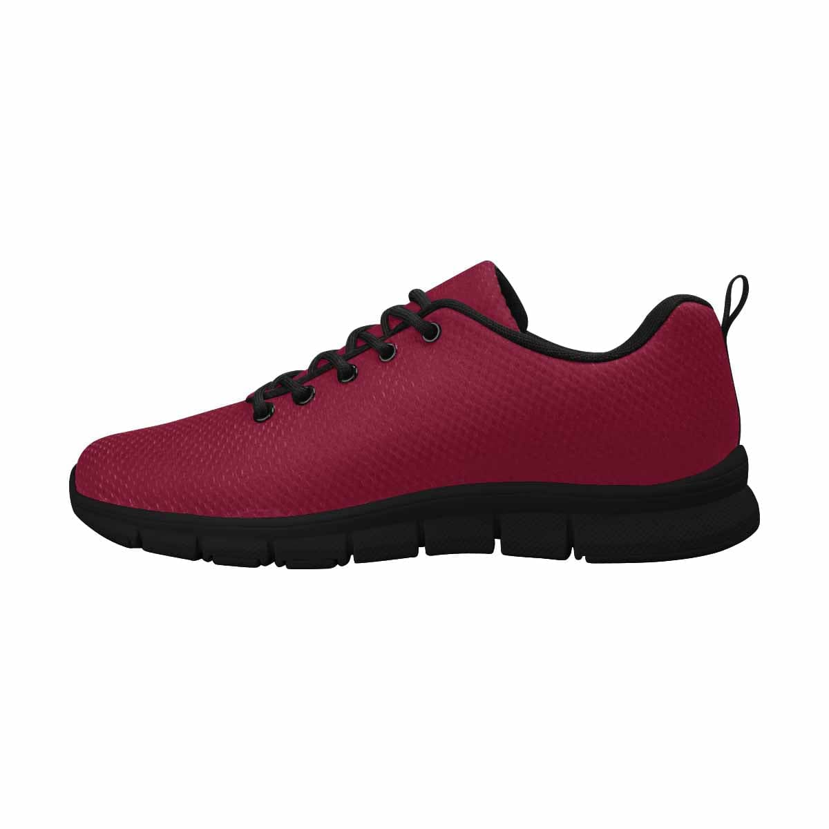 Sneakers for Men, Burgundy Red 